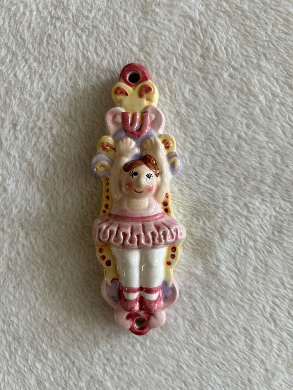 Ballet Mezuzah Pink Ballerina Girl's Room Jewish Judaica